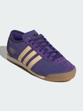 Adidas Originals Italia 70s "Collegiate Purple/Orange Tint/Gold Metallic" W Sz 6